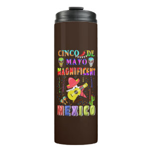 Garrafa Térmica Cinco de Mayo magnífico México
