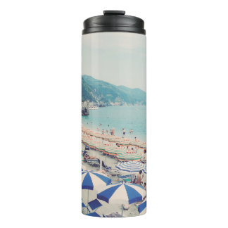 Garrafa Térmica Cinque Terre Italy Fun Beach Scenic Foto do Viagem
