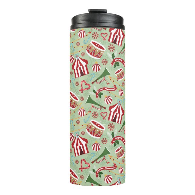 Garrafa Térmica Circo de Natal (Frente)