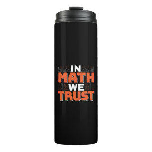 Garrafa Térmica Citação de Professores de Matemática - Em Matemáti