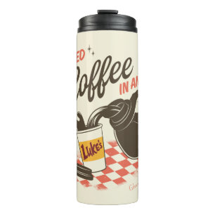 Garrafa Térmica Citação do Café IV de Luke de Gilmore Girls