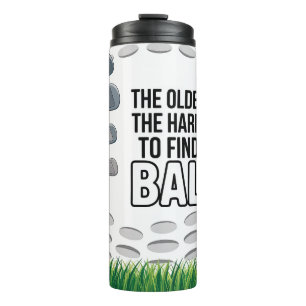 Garrafa Térmica Citação engraçada de golfe