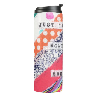 Garrafa Térmica Citações inspiradoras