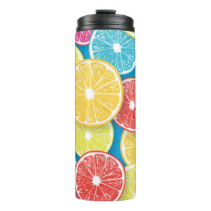 Garrafa Térmica Citrus fruta slices pop