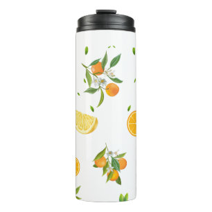 Garrafa Térmica Citrus Tropical SUMMER Laranja-limão