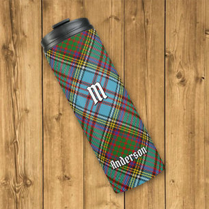 Garrafa Térmica Clan Anderson Tartan Thermal Tumbler