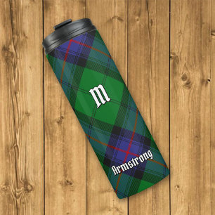 Garrafa Térmica Clan Armstrong Tartan Thermal Tumbler