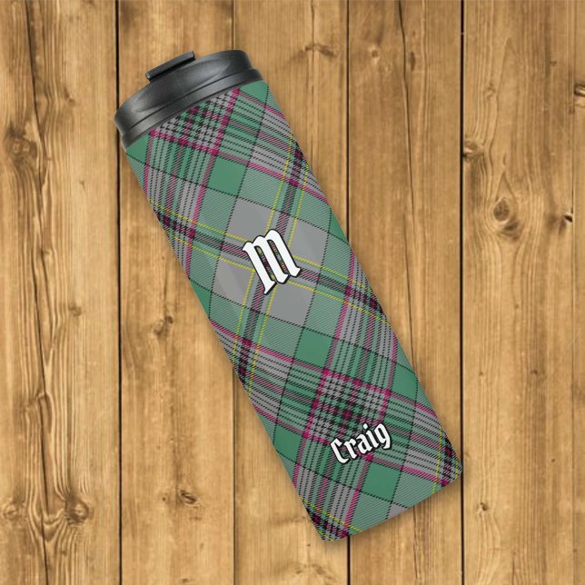 Garrafa Térmica Clan Craig Tartan Thermal Tumbler (Criador carregado)