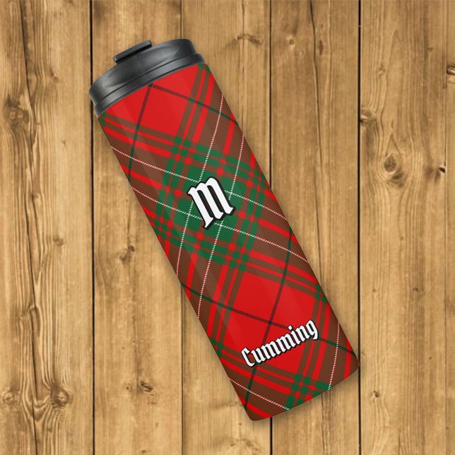 Garrafa Térmica Clan Cumming Tartan (Criador carregado)