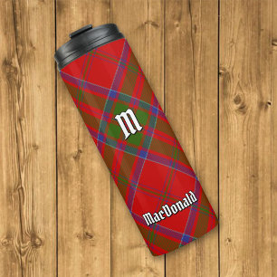 Garrafa Térmica Clan MacDonald do Keppoch Tartan Thermal Tumbler