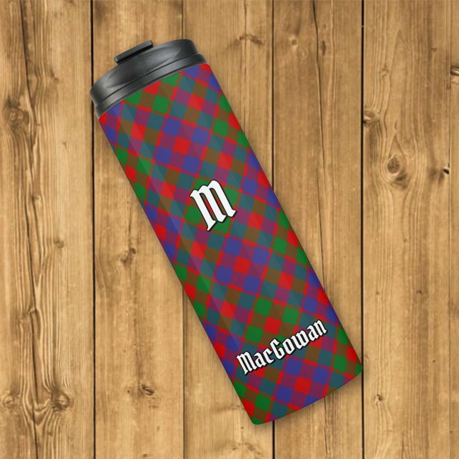 Garrafa Térmica Clan MacGowan Tartan (Criador carregado)