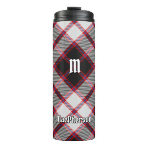 Garrafa Térmica Clan MacPherson caçando Tartan Thermal Tumbler