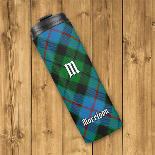 Garrafa Térmica Clan Morrison caçando Tartan Thermal Tumbler