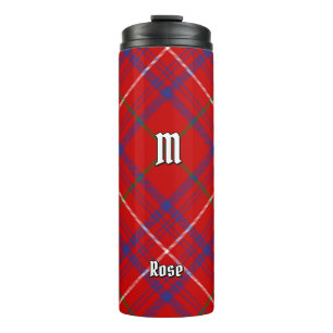 Garrafa Térmica Clan Rosa Tartan