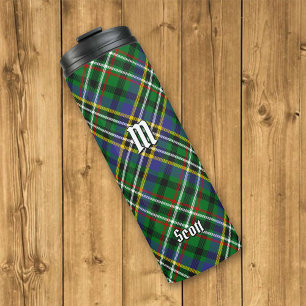 Garrafa Térmica Clan Scott Green Tartan Thermal Tumbler