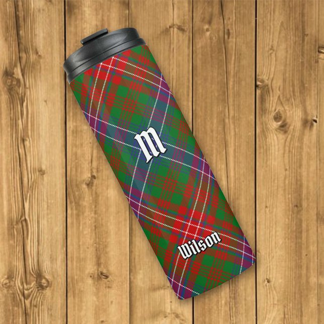 Garrafa Térmica Clan Wilson Modern Tartan (Criador carregado)