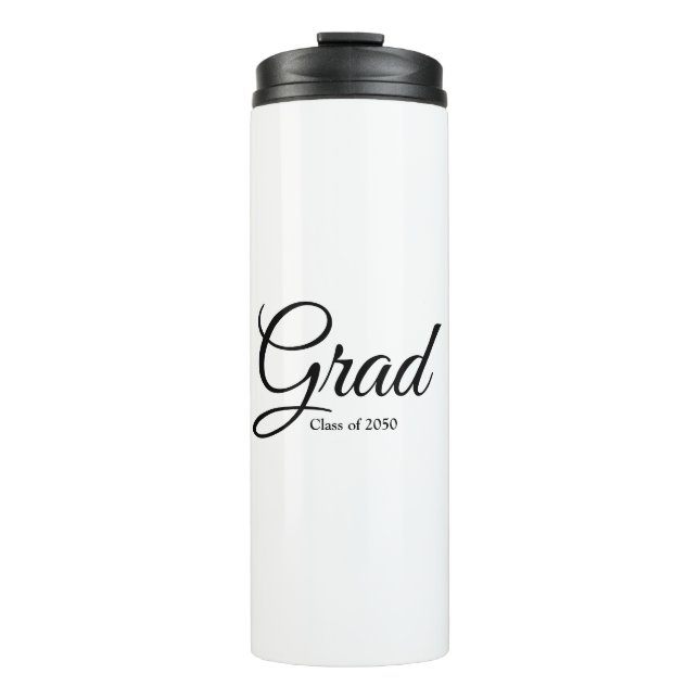 Garrafa Térmica classe de Formando do texto do script personalizad (Frente)