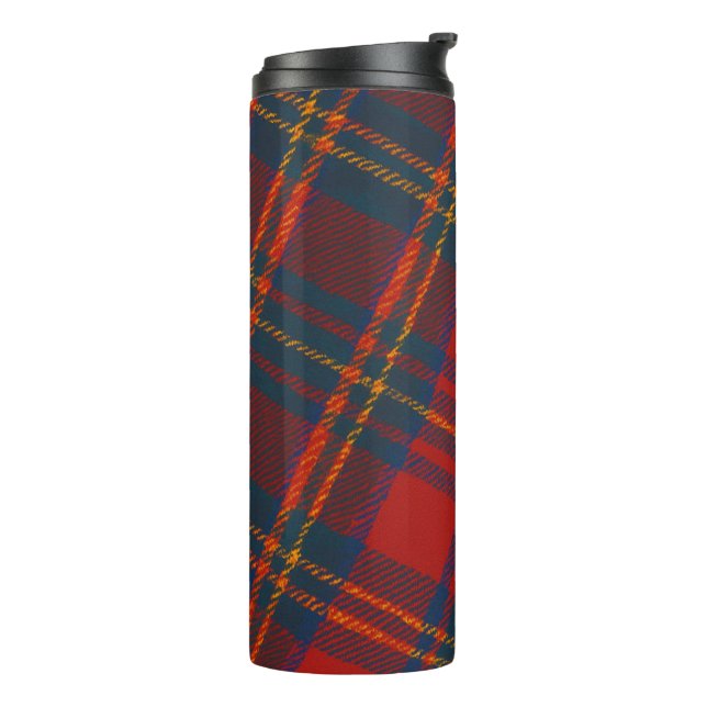 Garrafa Térmica Classic Scottish Plaid Red Tartan (Giro à esquerda)