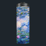Garrafa Térmica Claude Monet - Lírios Água, 1919,<br><div class="desc">Pintura famosa de Claude Monet,  Water Lily,  1919.</div>