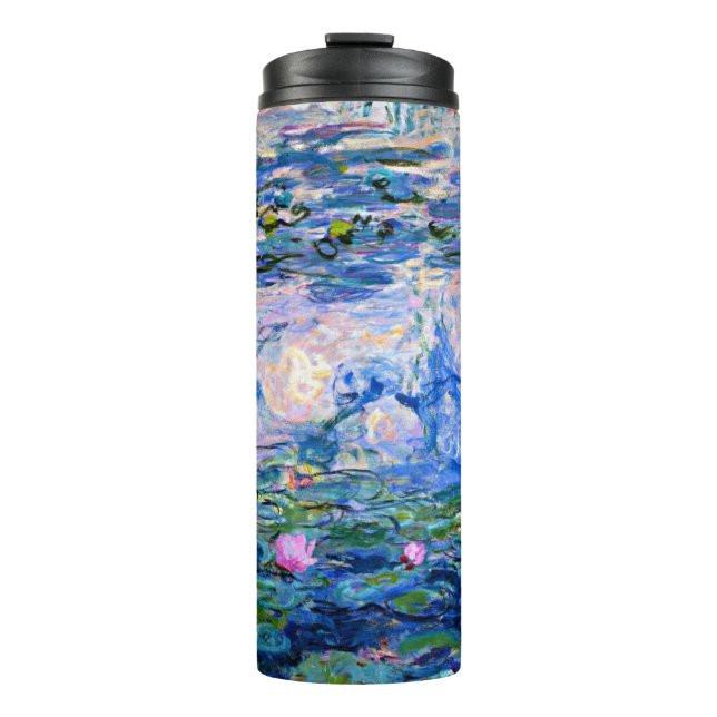 Garrafa Térmica Claude Monet - Nenúfares, 1919, (Frente)