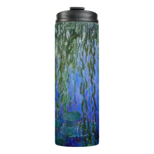 Garrafa Térmica Claude Monet - Nenúfares com salgueiro chorão