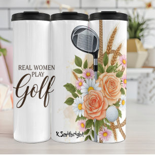 Garrafa Térmica Clube de Golfe com Convênio Floral