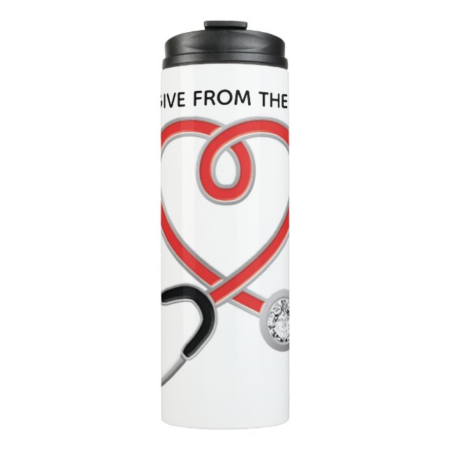 Garrafa Térmica CNAs Give From the Heart! Tumbler (Frente)