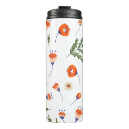 Garrafa Térmica Cobra e impressão de fada floral