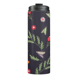 Garrafa Térmica Cobra e impressão de fada floral