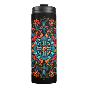 Garrafa Térmica Cogumelo-psíquico-hippie-psíquico-esquisito