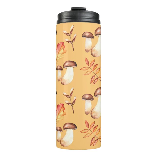 Garrafa Térmica Cogumelos de outono (Frente)