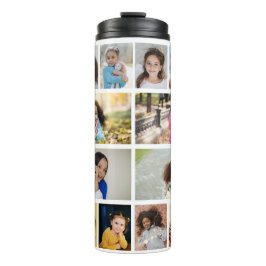 Garrafa Térmica Colagem de Fotografias design