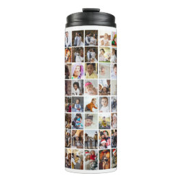 Garrafa Térmica Colagem de Fotografias do Design 50