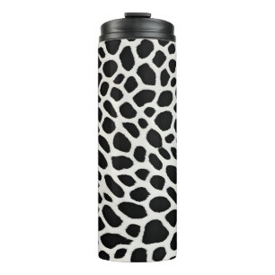 Garrafa Térmica Coleção de Leopardo Branco de Luxo Popular Elegant