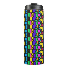 Garrafa Térmica Colorful Hillary Clinton 2016 tumbler