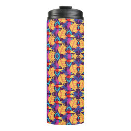 Garrafa Térmica Colourful genetic pattern