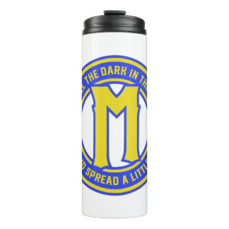 Garrafa Térmica Com toda a escuridão do mundo. Tumbler