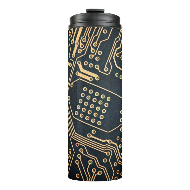 Garrafa Térmica Componentes eletrônicos, fechamento de placa de co (Frente)