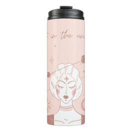 Garrafa Térmica Confiança na Positividade Espiritual Universo