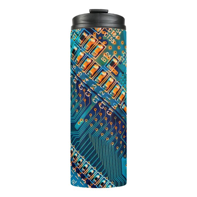 Garrafa Térmica Conselho de circuito eletrônico fechado. computado (Frente)