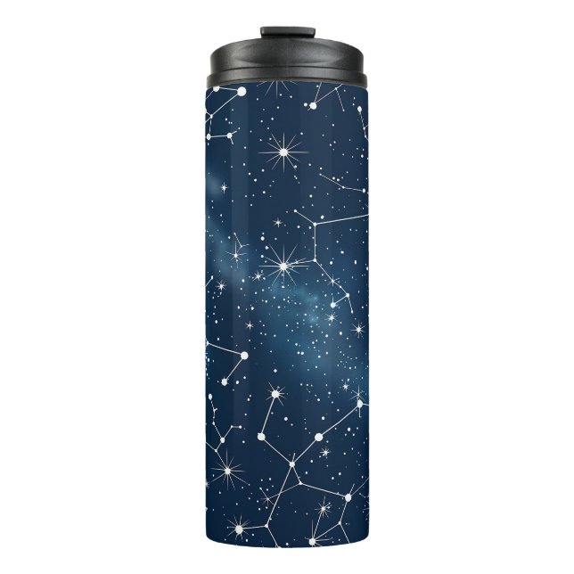 Garrafa Térmica Constelação Celestial - Noite Estelar (3) (Frente)