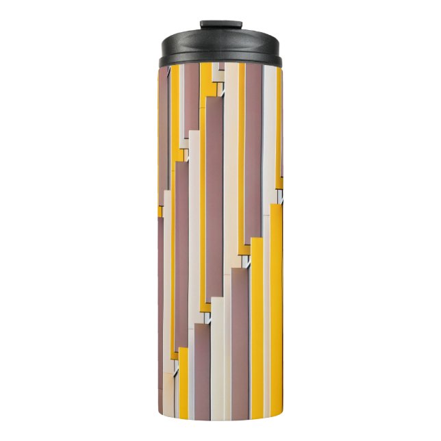 GARRAFA TÉRMICA  CONSTRUÇÃO CONCRETA AMARELO DURANTE O DIA (Frente)