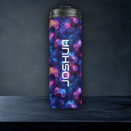 Garrafa Térmica Controladora de jogos personalizada Legal