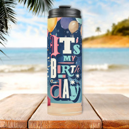 Garrafa Térmica Convite de aniversário