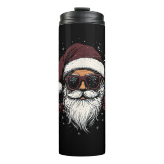 Garrafa Térmica Cool Santa with Sunglasses Christmas