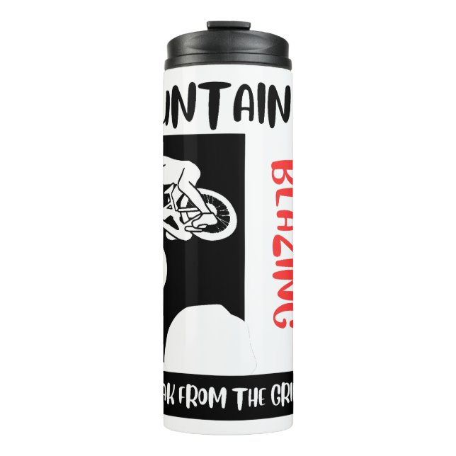 Garrafa Térmica Copo de Ciclismo de Montanha (Frente)
