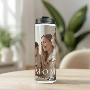 Garrafa Térmica Copo de Viagem Isolado com Foto Personalizada da M