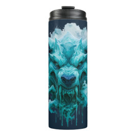Garrafa Térmica Copo de Viagem Lobo de Gelo