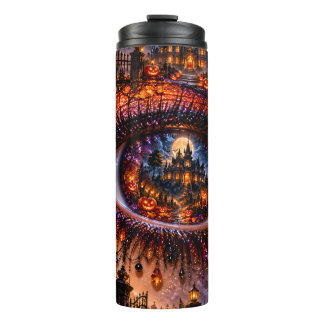 Garrafa Térmica Copo Espiritual de Olho de Fantasia de Halloween A