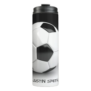Garrafa Térmica Copo Personalizado de Bebida Térmica Bola de Futeb